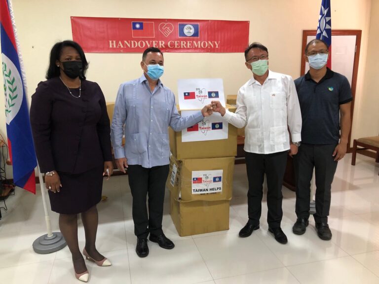Embassy Of Taiwan – Donation Of Health And Safety Equipment