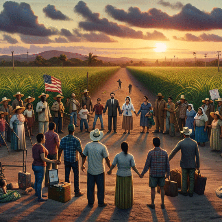 Dominican sugar workers stand in solidarity with us farmworkers' struggle