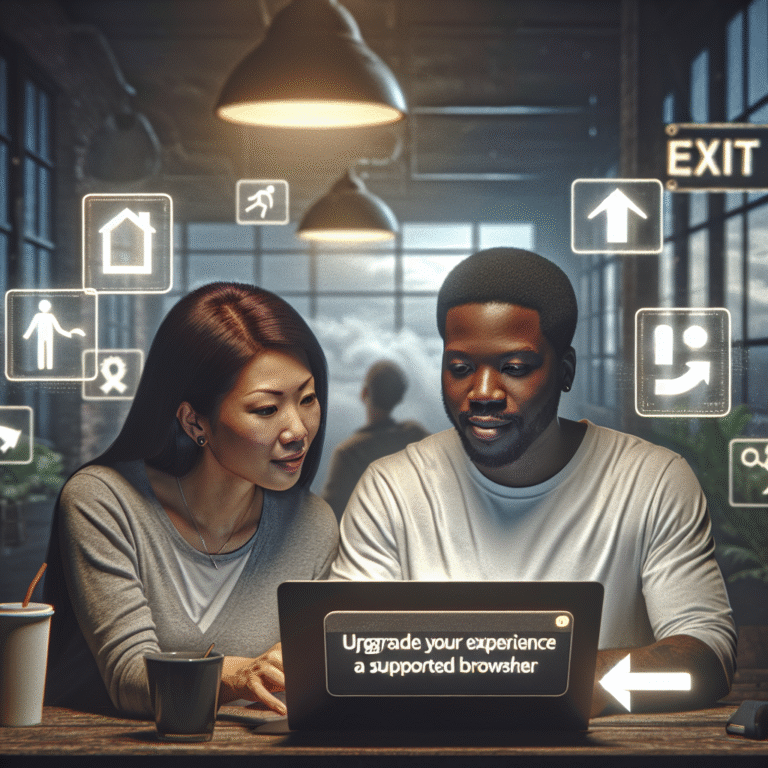 Upgrade your experience with a supported browser today