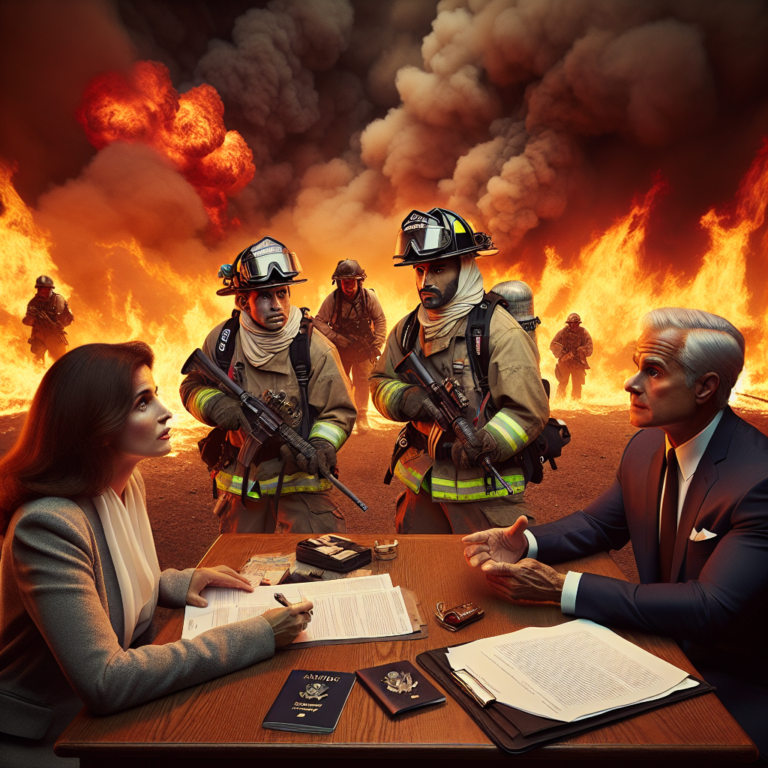 Undocumented Immigrants: The Unsung Heroes Battling America's Wildfires and Facing